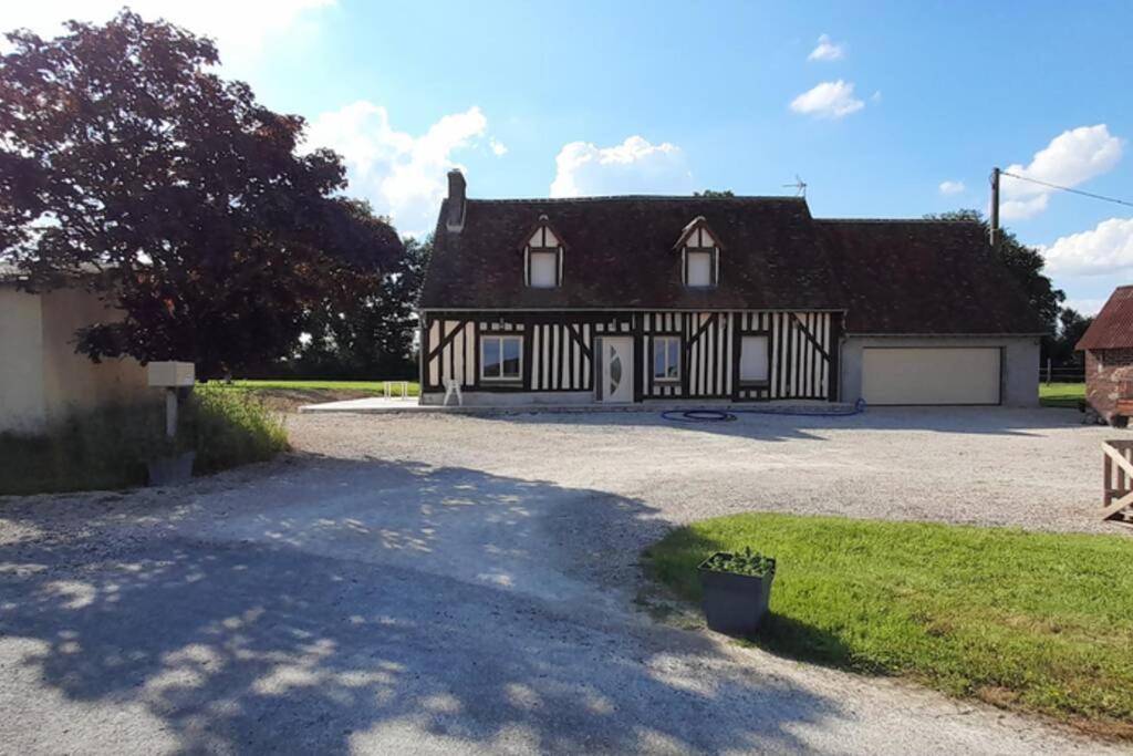 Maison En Colombage Renovee La Fontenelle  Exterior foto